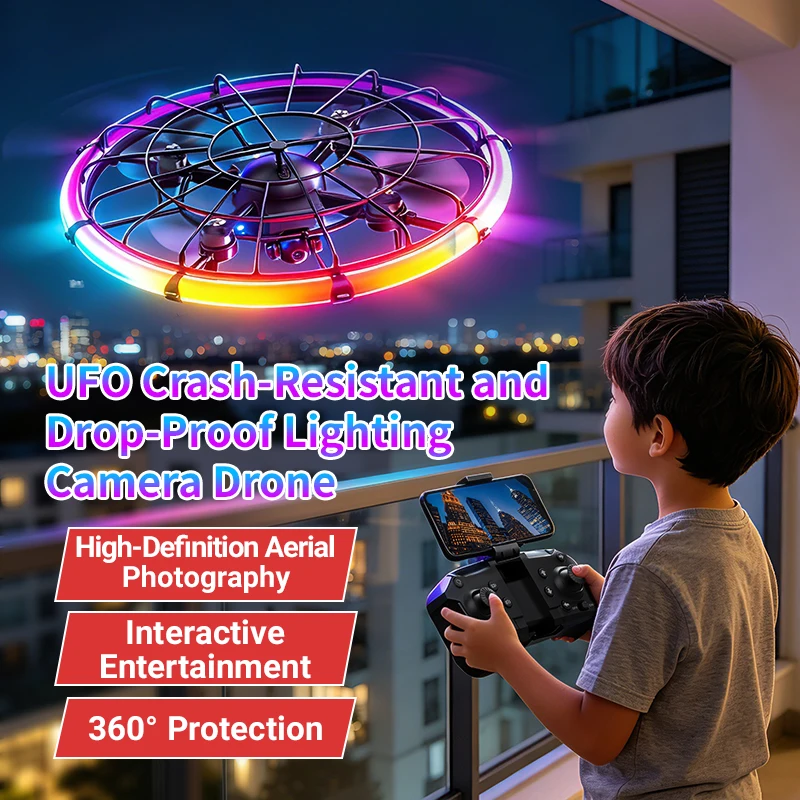 Drone Camera Hd - Dron RC JJRC H145 UFO con